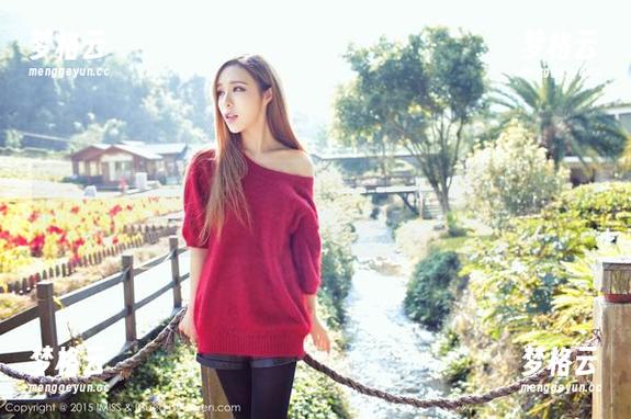 IMiss爱蜜社 - 高清图集给你看石心琪的职业装，虽然是工作，但她似乎并不在乎。