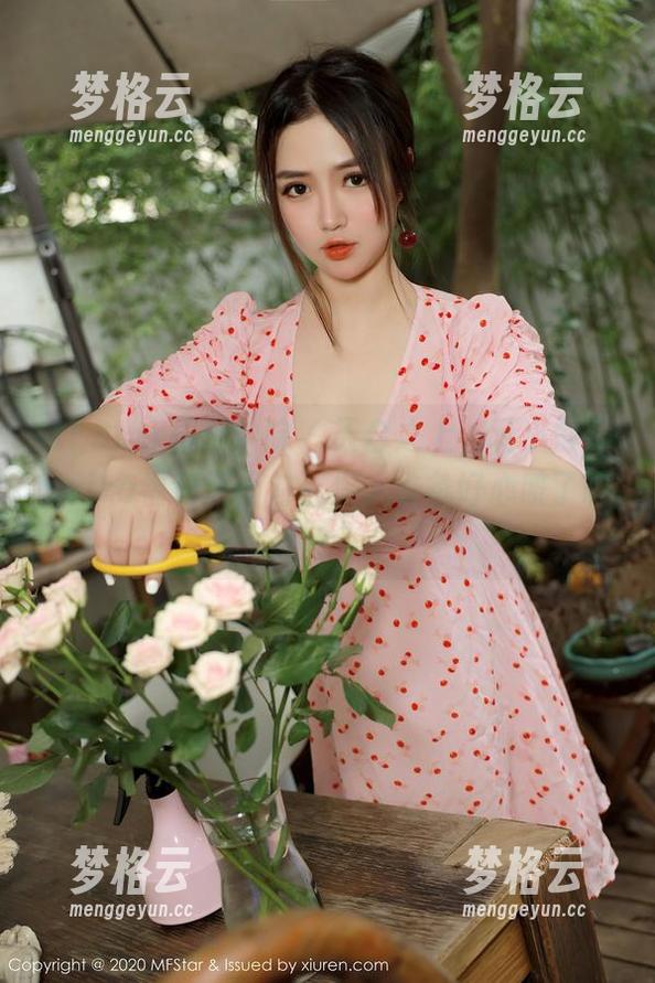 MFStar模范学院 - 天台之上，蒋小静Jessica福利原图勾引你，准备好心脏了吗？