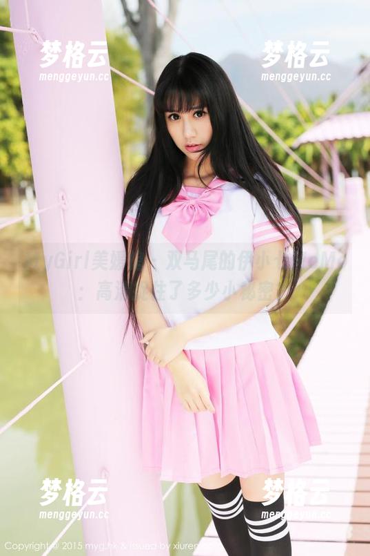 MyGirl美媛馆-伊小七MoMo MyGirl美媛馆 - 双马尾的伊小七MoMo:高清捉住了多少小秘密?