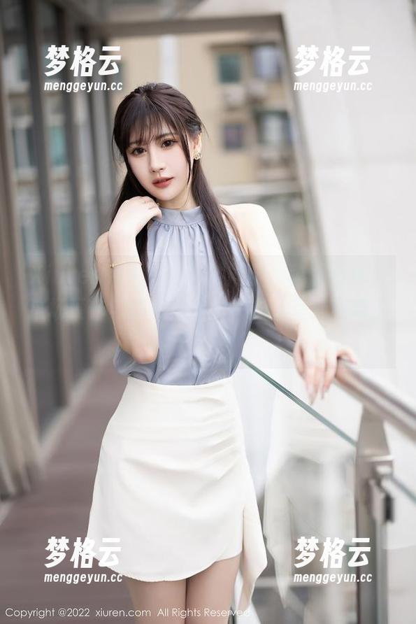 Xiuren秀人网 - 梦然同学，秘书图集，这场工作与调皮的融合，办公室又变成了秀场了吗？