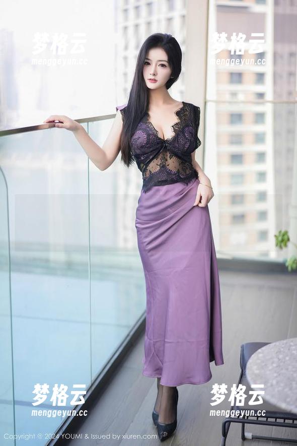 尤蜜荟 - 开启熊小诺全套内衣写真模式，谁来为你的高光时刻点赞？