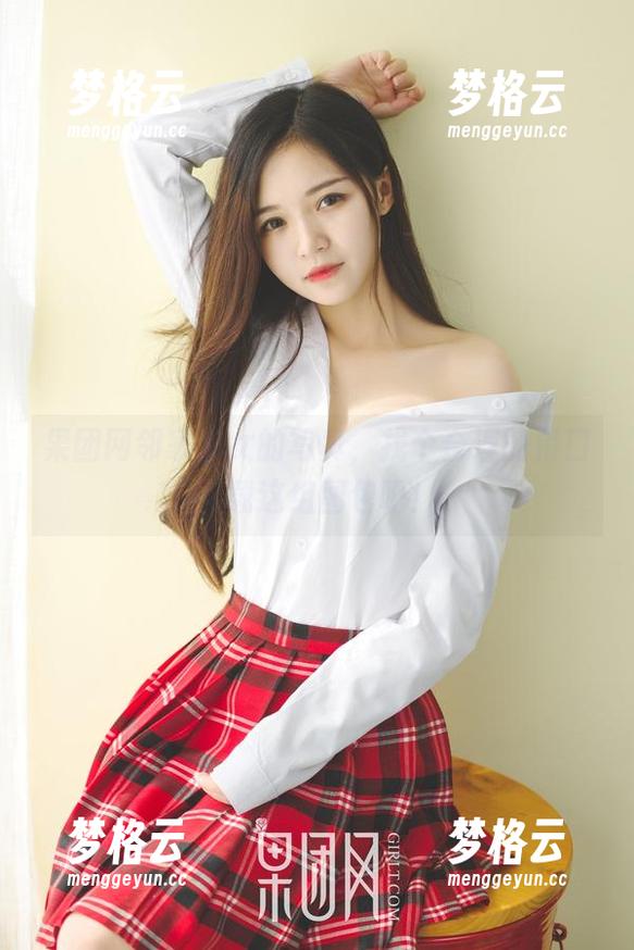 果团网邻家少女的写真，找个合理的借口下载这组图包吧！